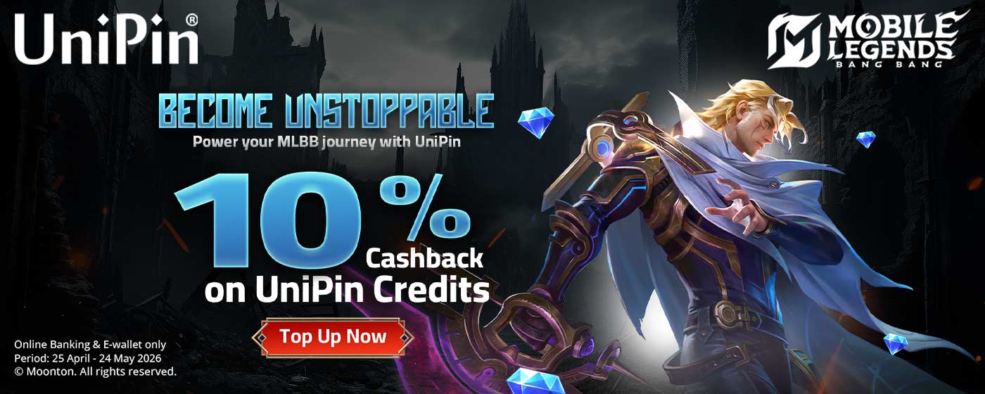 💎 Diamond tak cukup? Dapatkan diamond lagi banyak dengan 10% Cashback!! 💎